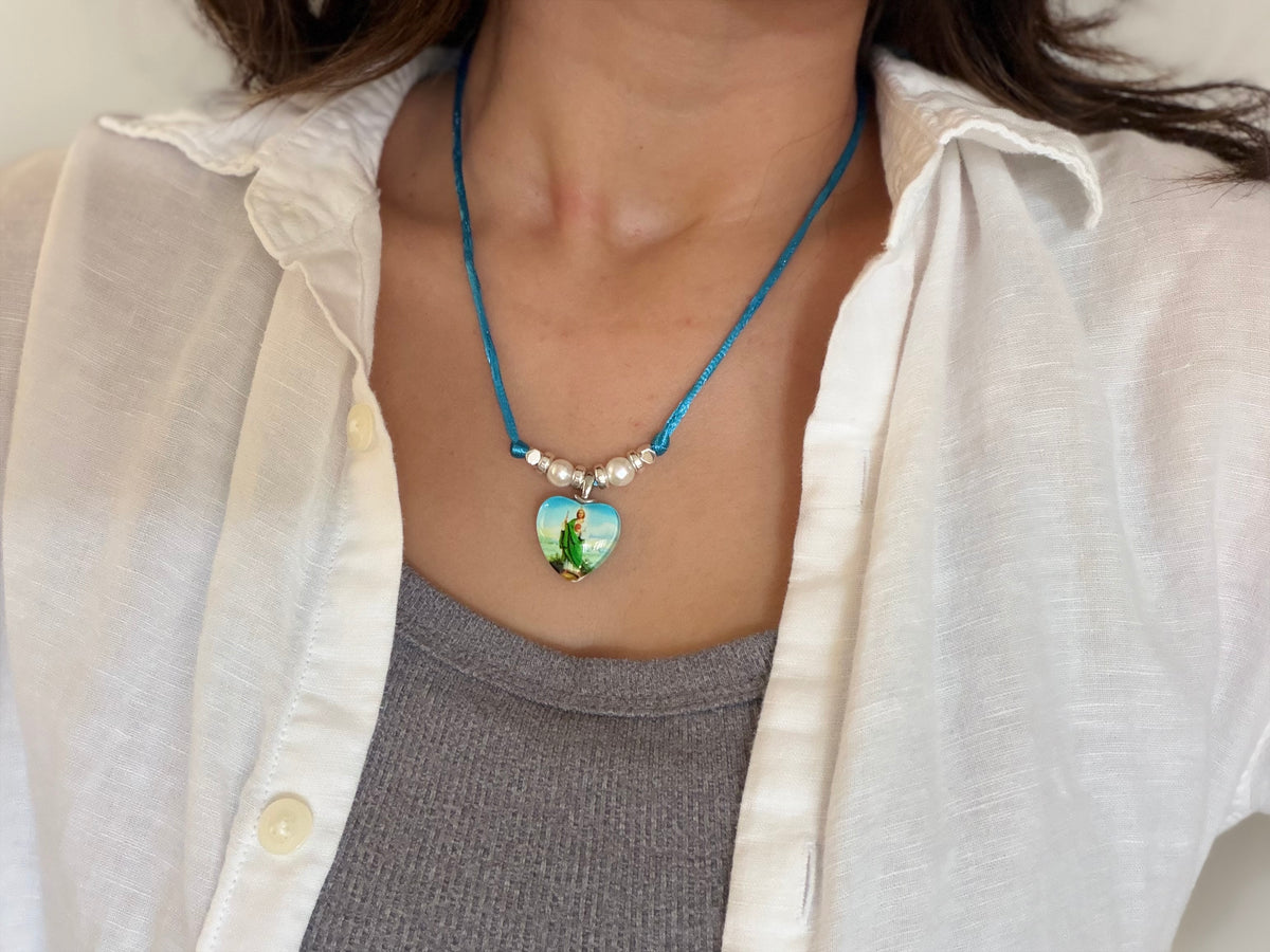 San Judas Tadeo Necklace