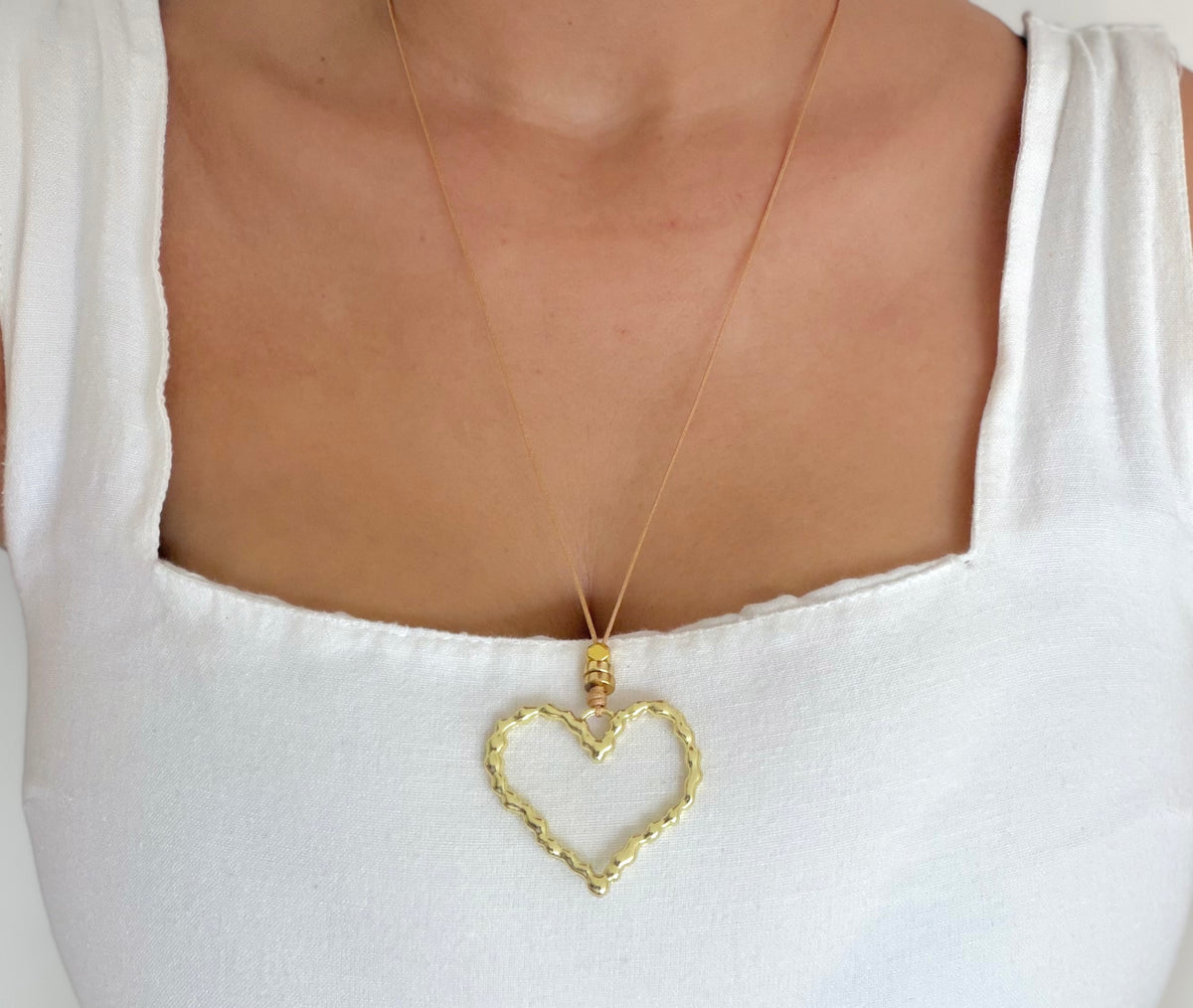 Golden Heart Necklace
