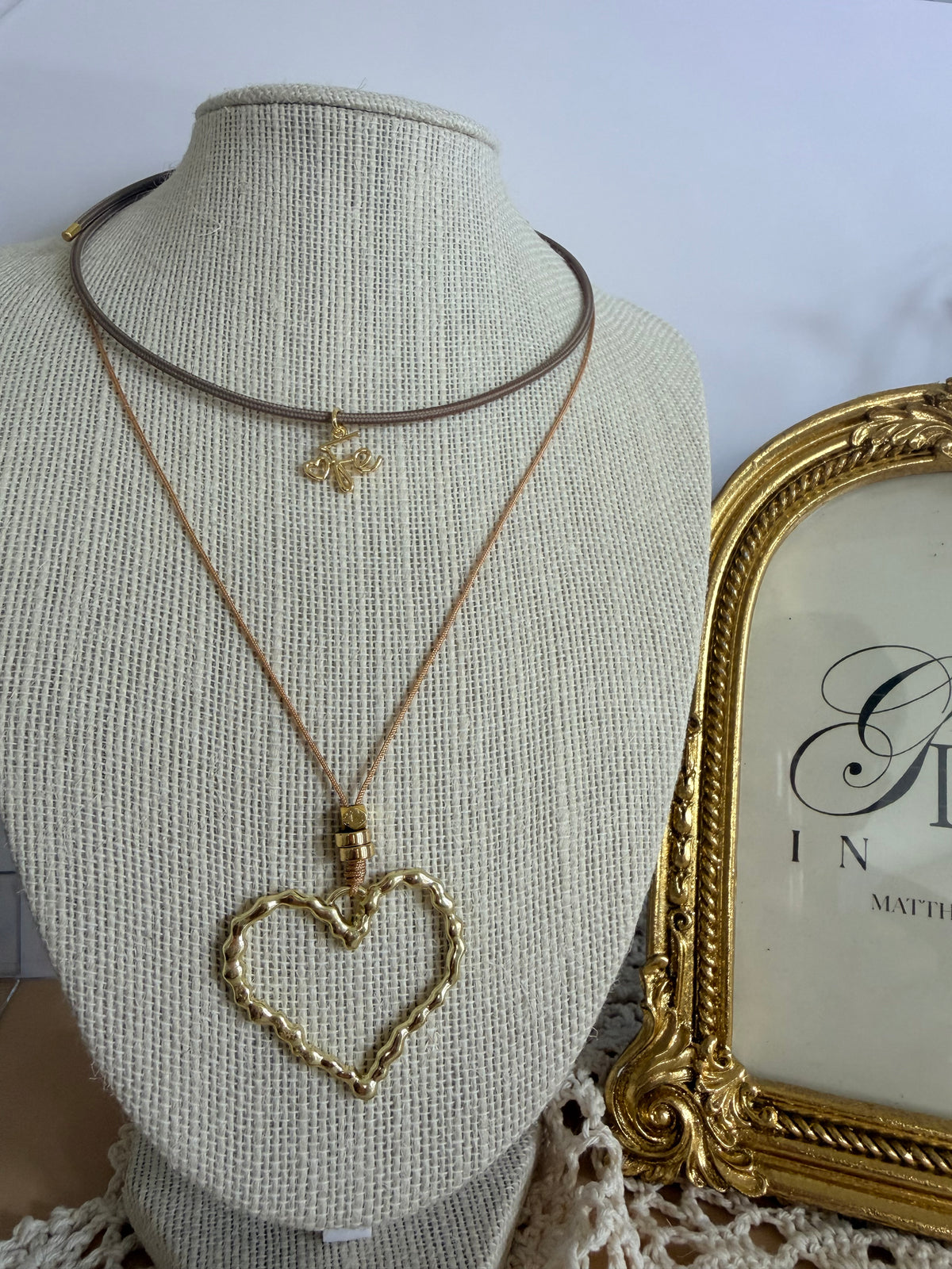 Golden Heart Necklace