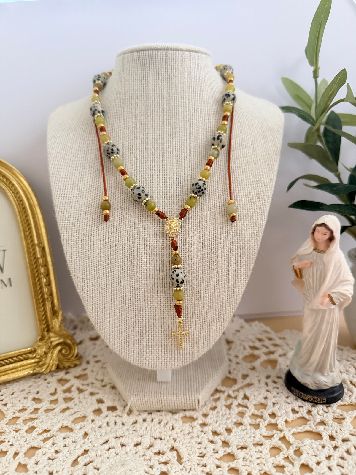 Dalmatian Jasper Necklace