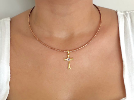Cordón Magnético Rose Gold