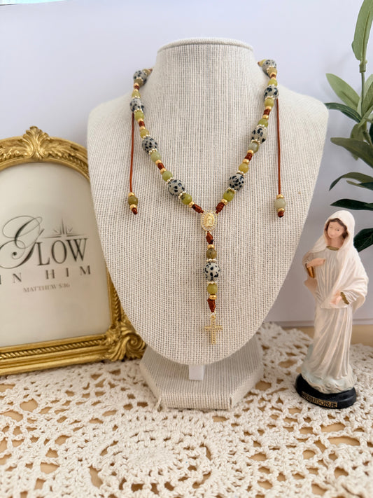 Dalmatian Jasper Necklace
